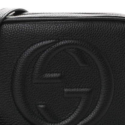 Gucci Pebbled Calfskin Small Soho Disco Bag Black 8 of 11