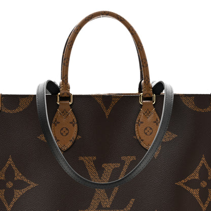 Louis Vuitton Reverse Monogram Giant Onthego MM 7 of 10