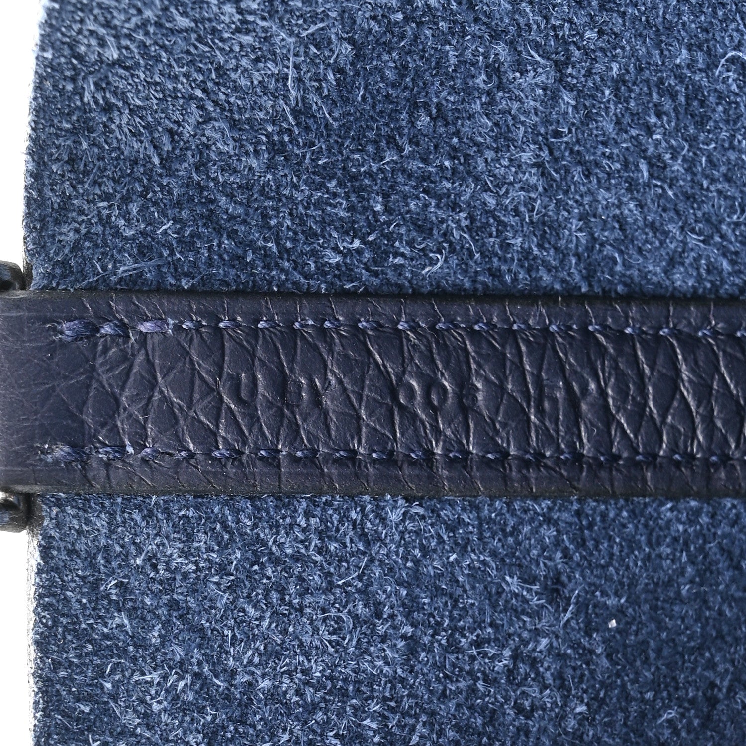 Hermes Taurillon Clemence Matte Alligator Picotin Lock Touch 22 Bleu Nuit 7 of 11