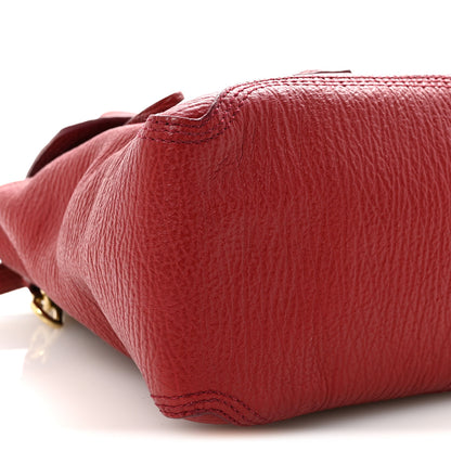 3.1 Phillip Lim Textured Calfskin Medium Pashli Satchel Crimson 8 of 9