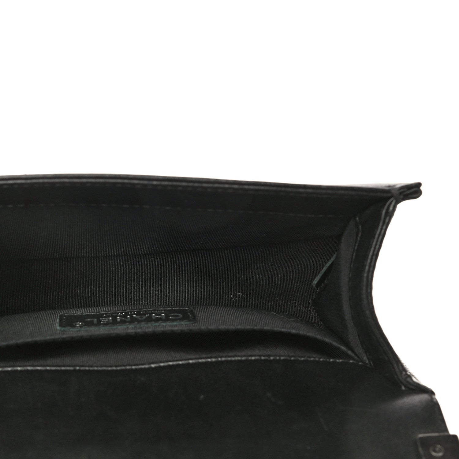Chanel Lambskin Quilted Small Boy Flap Black 4 of 25