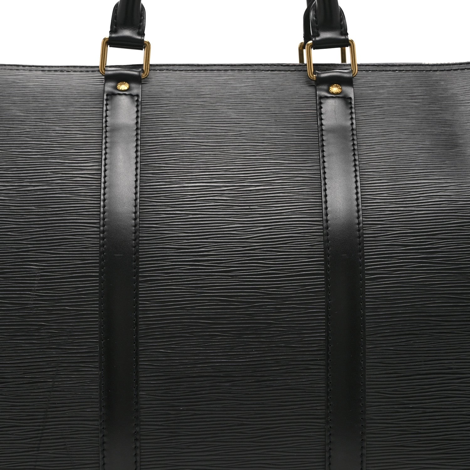 Louis Vuitton Epi Keepall 50 Black 7 of 11