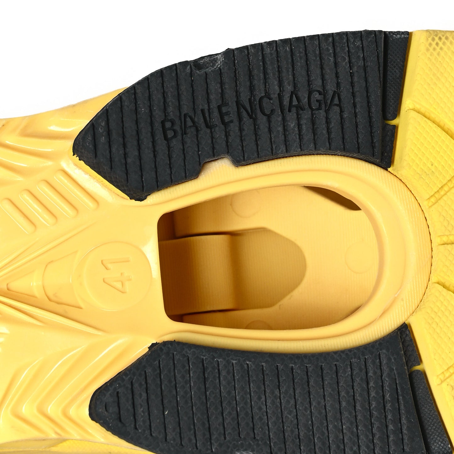 Mesh Rubber Mens X-Pander Sneakers 41 Yellow Grey Black
