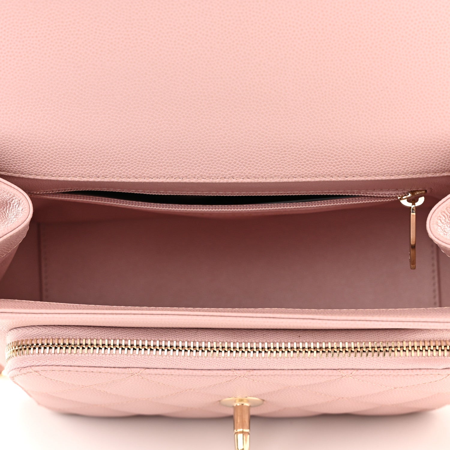 Chanel Caviar Quilted Medium Business Affinity Flap Light Pink 5 of 10