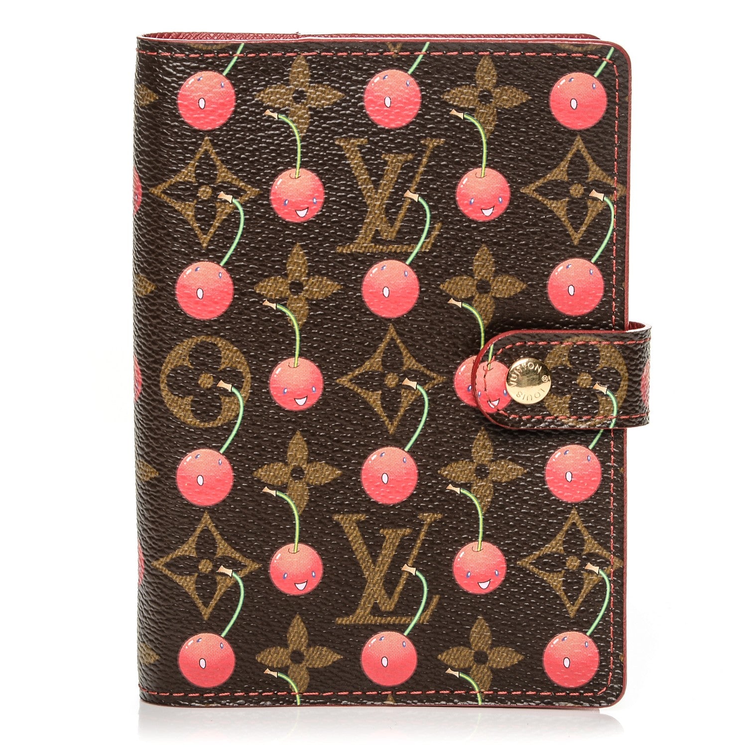 Louis Vuitton Monogram Cerises Small Ring Agenda Cover 1 of 6