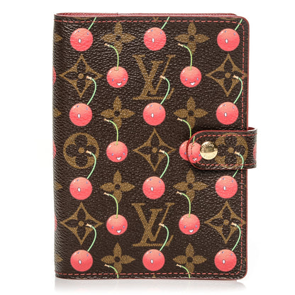 Louis Vuitton Monogram Cerises Small Ring Agenda Cover 1 of 6