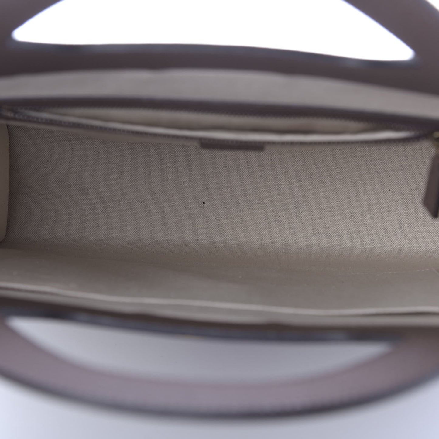 GG Supreme Monogram Textured Calfskin Web Medium Ophidia Slip Handle Tote Beige Ebony New Acero