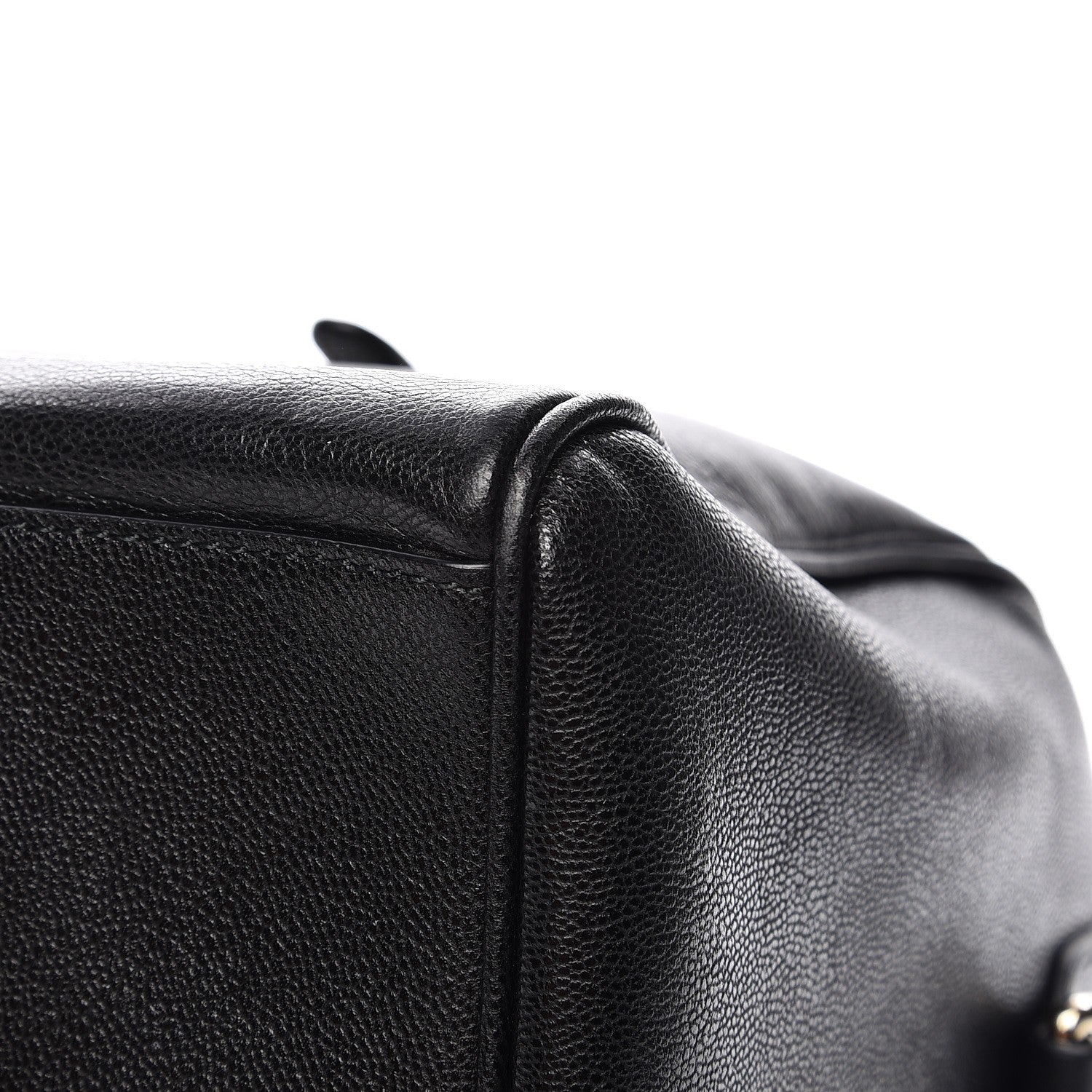 Versace Calfskin Palazzo Duffle Bag Nero Black 9 of 10