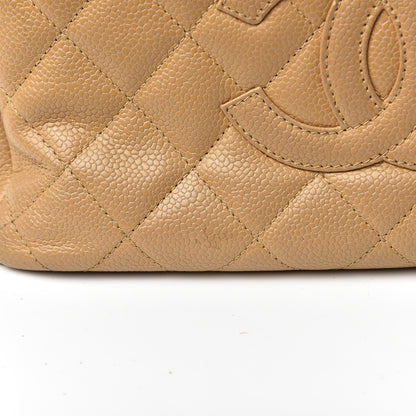 Chanel Caviar Quilted Petit Timeless Tote PTT Beige 16 of 17