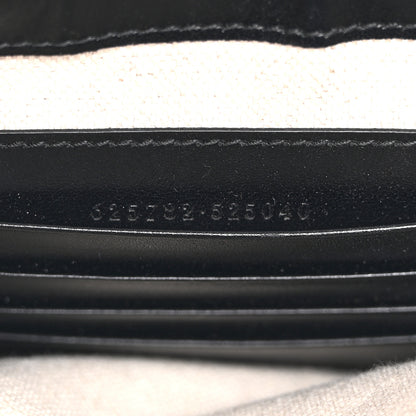 Gucci Calfskin GG Tennis Embossed Messenger Bag Black 7 of 11