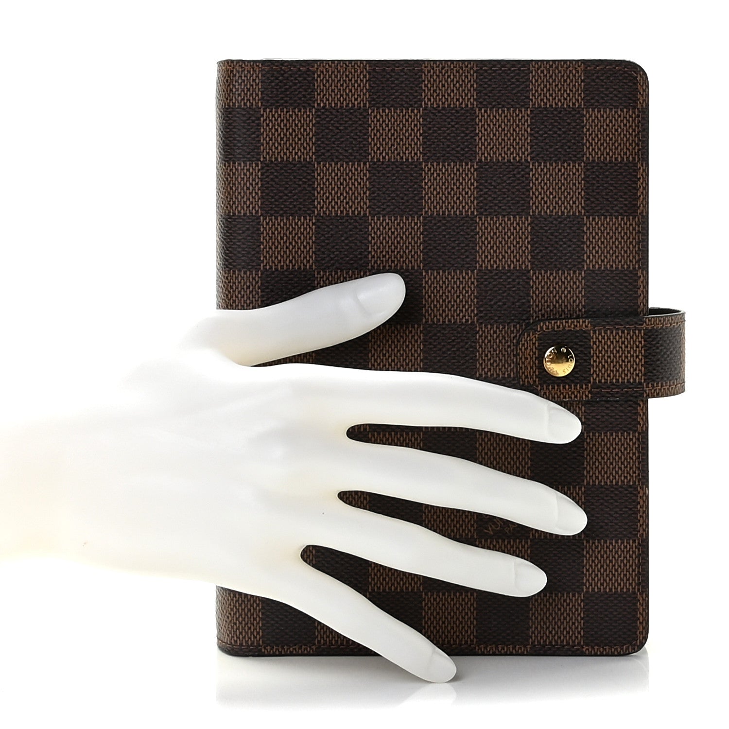 Louis Vuitton Damier Ebene Medium Ring Agenda Cover 2 of 7
