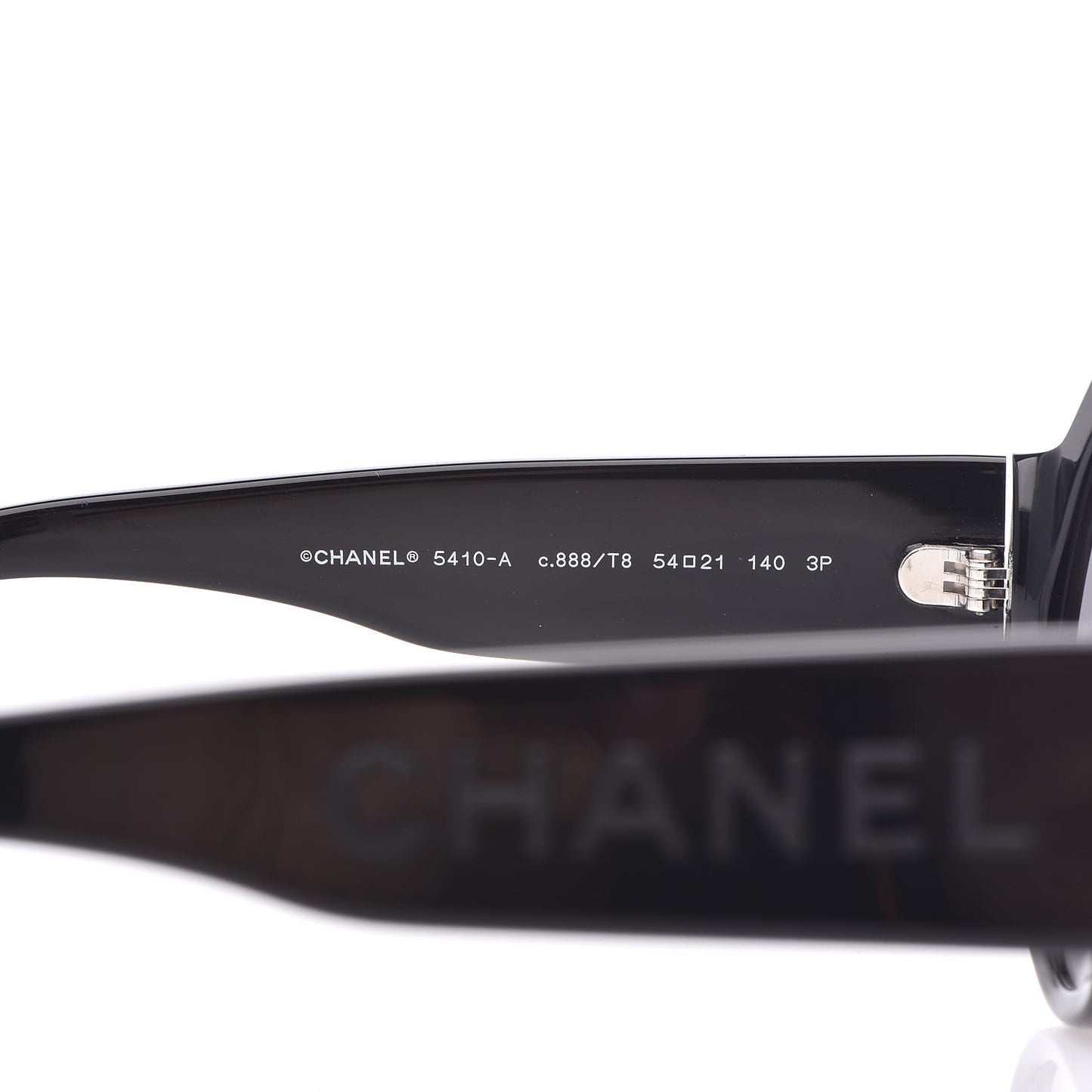 Acetate Polarized Round Sunglasses 5410 Black