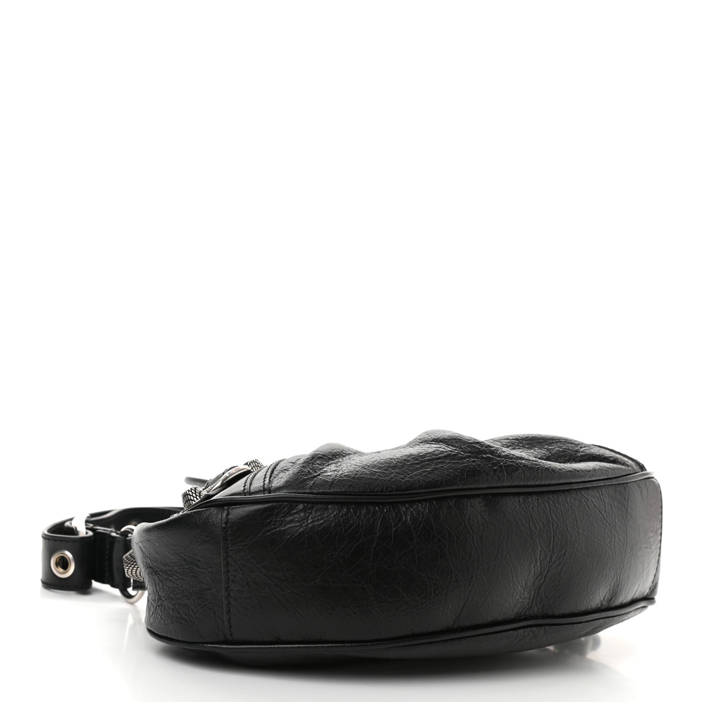 Agneau Arena Le Cagole Shoulder Bag XS Black