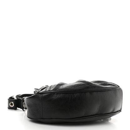 Balenciaga Agneau Arena Le Cagole Shoulder Bag XS Black 4 of 11