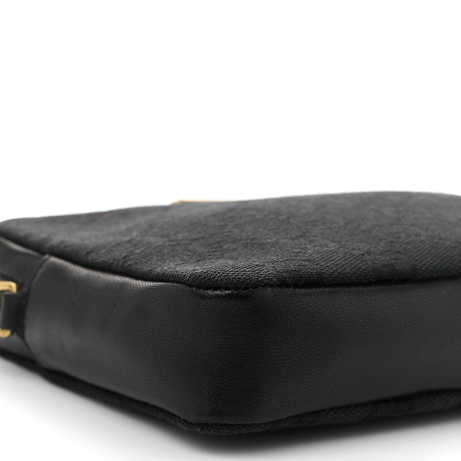 Gucci Monogram Crossbody Bag Black 9 of 10