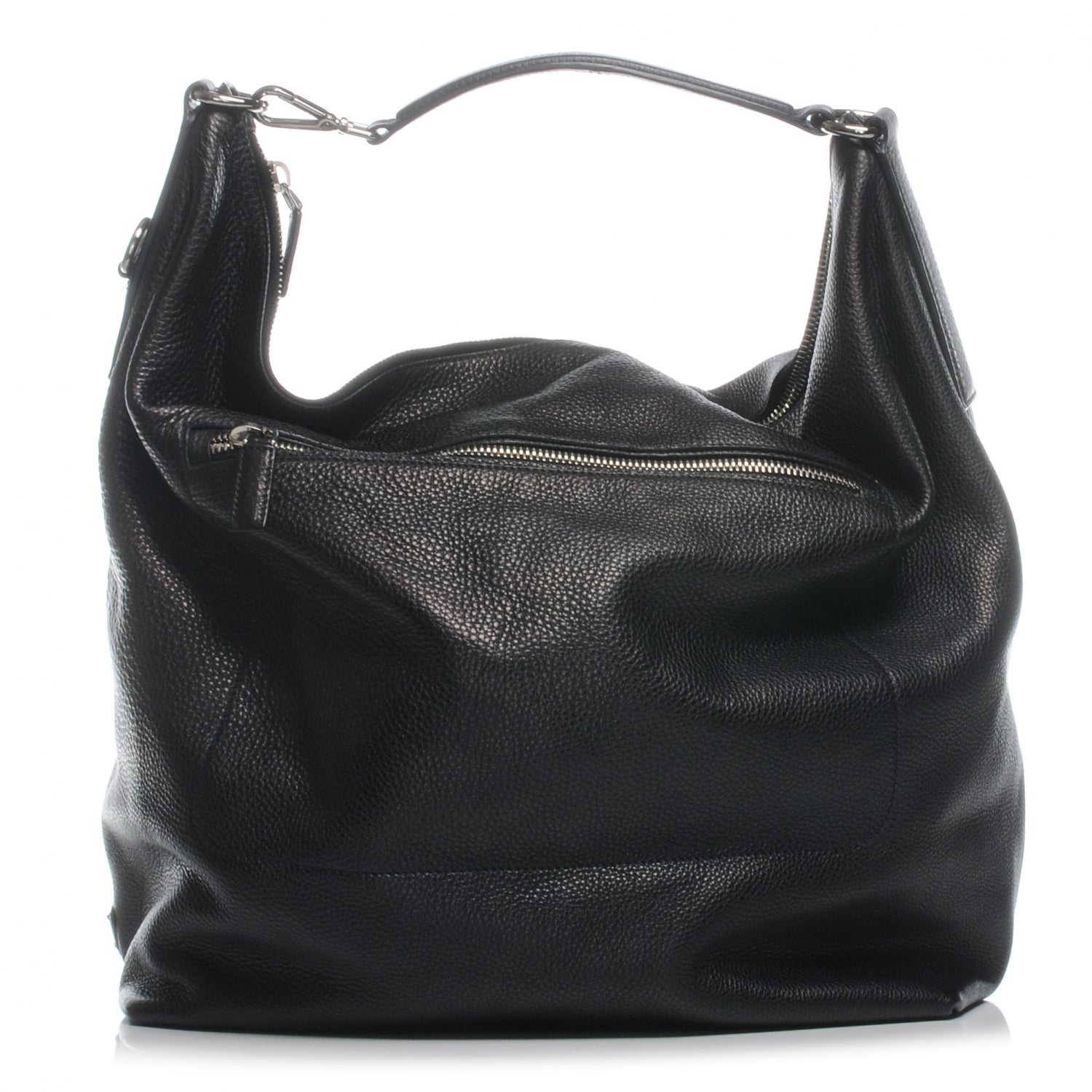 Prada Vitello Daino Hobo Nero Black 1 of 9