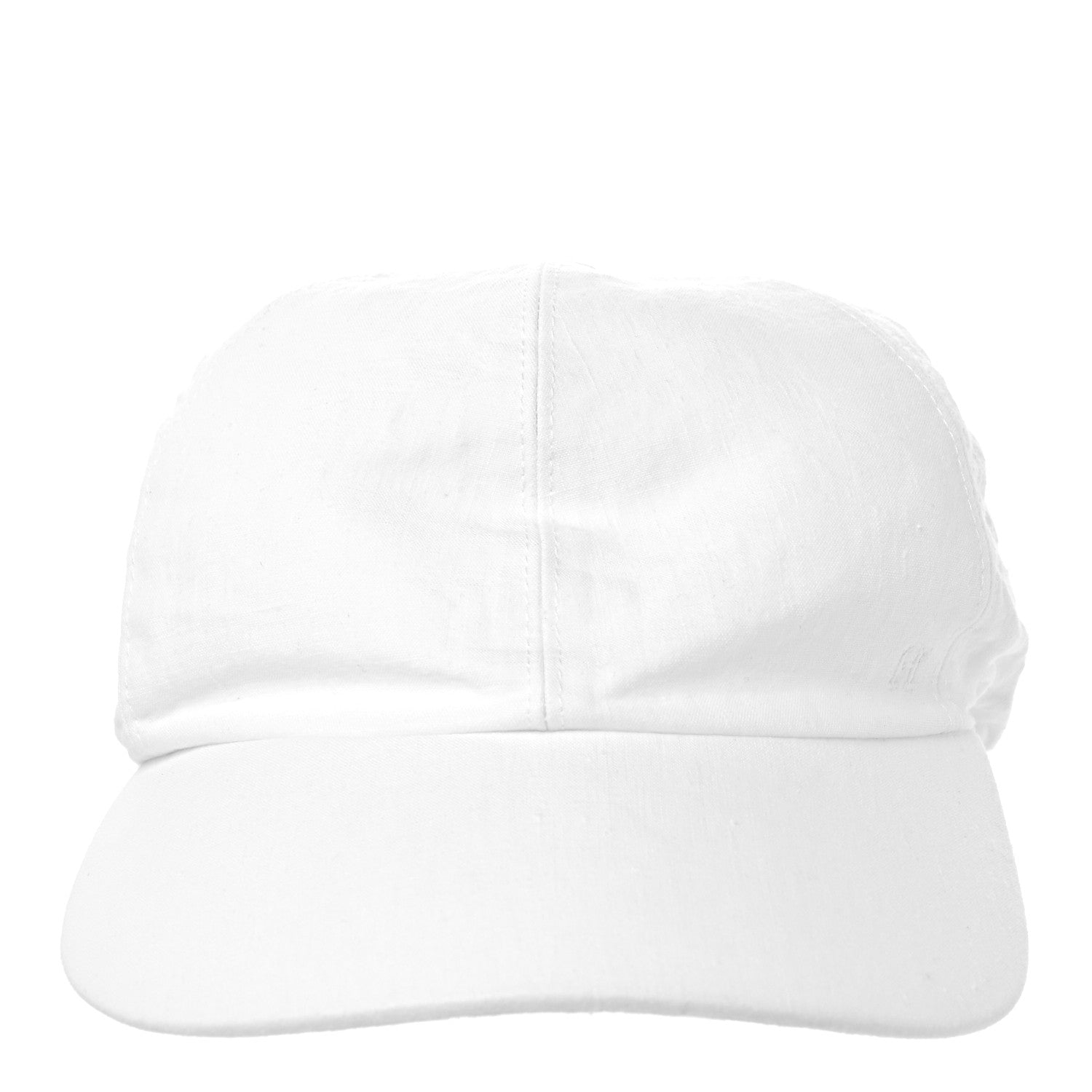 Hermes Linen Riley Cap 61 White 5 of 11