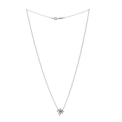 Tiffany Platinum Diamond Fireworks Pendant Necklace 6 of 6