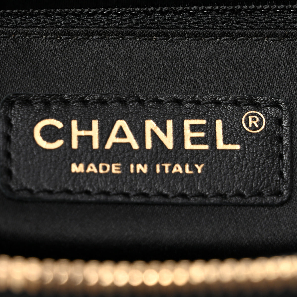 Chanel Caviar Quilted Grand Shopping Tote GST Black 7 of 14