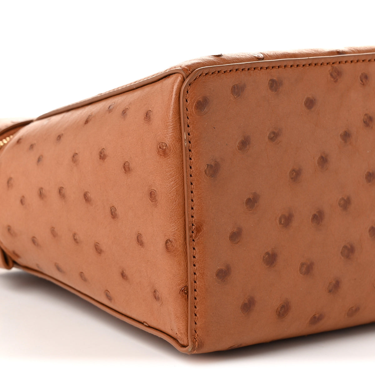 Ostrich Extra Pocket L27 Cognac