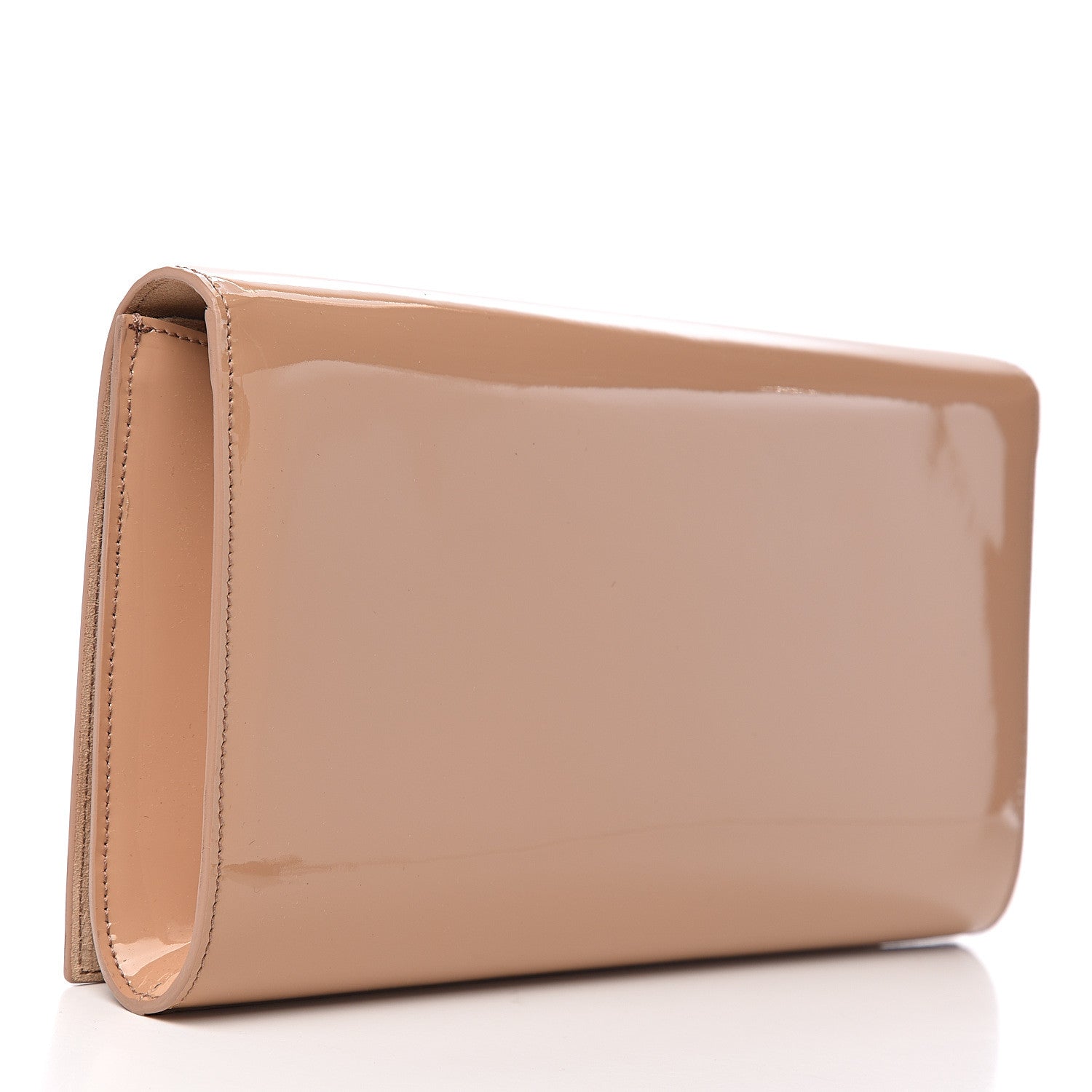 Saint Laurent Patent Calfskin Monogram Large Belle De Jour Clutch Chair 2 of 8