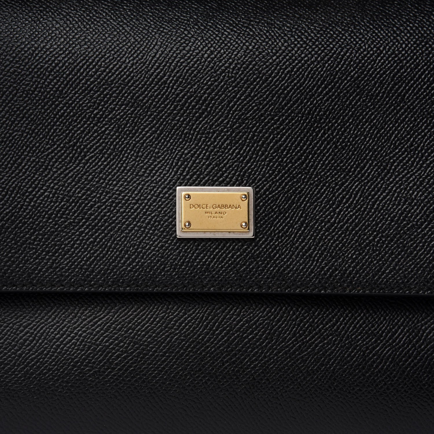 Dolce & Gabbana Dauphine Medium Miss Sicily Satchel Black 10 of 10