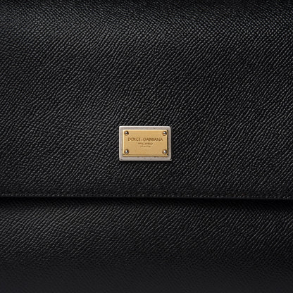 Dolce & Gabbana Dauphine Medium Miss Sicily Satchel Black 10 of 10