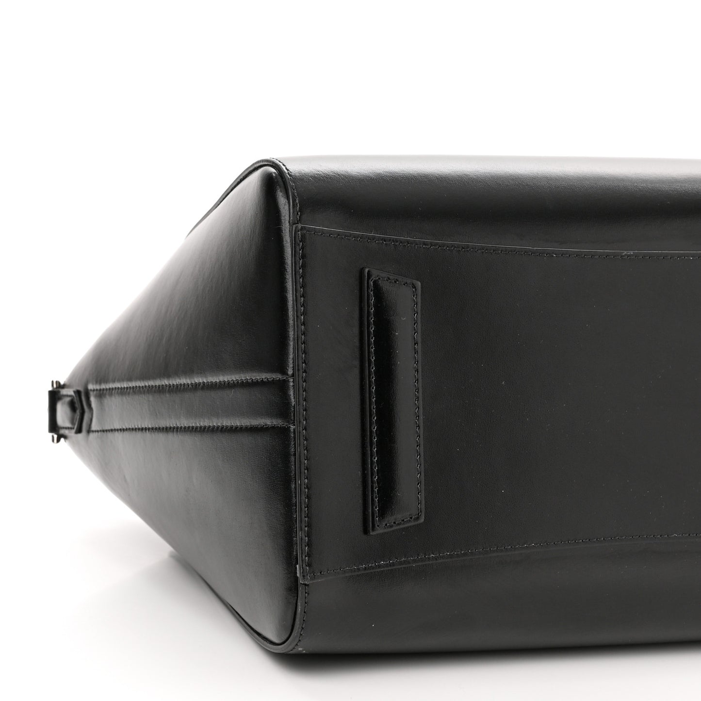 Shiny Lord Calfskin Medium Antigona Black