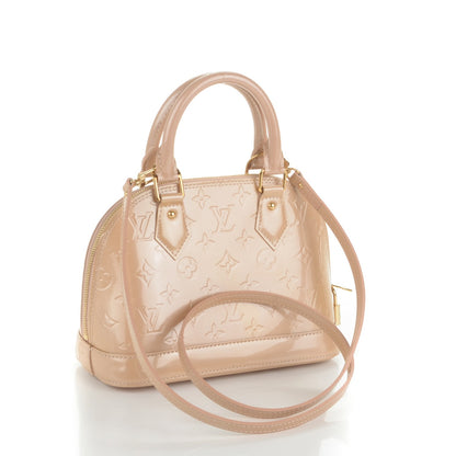 Louis Vuitton Vernis Alma BB Dune 3 of 7