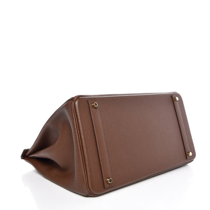Hermes Togo Birkin 40 Brule 5 of 33
