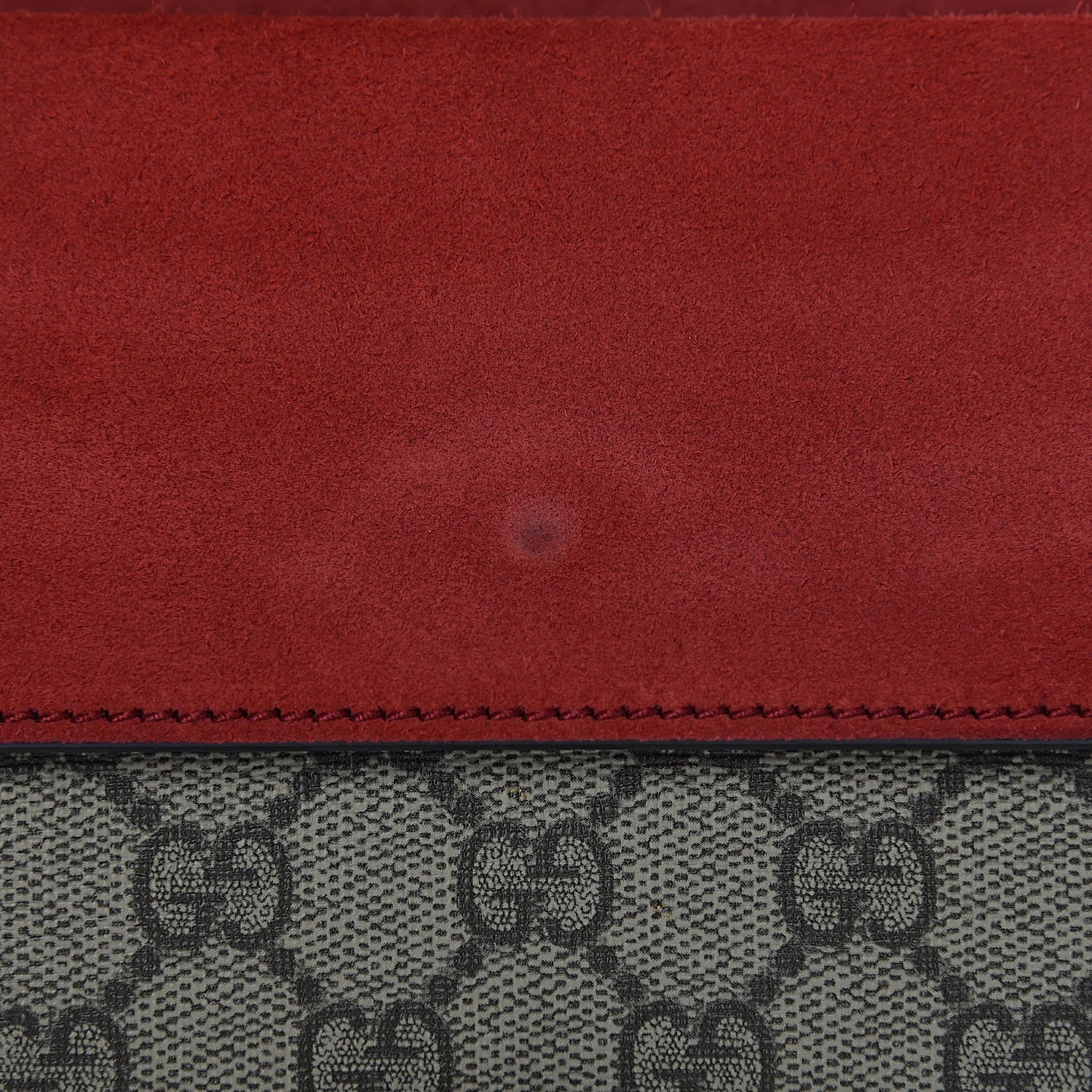 Gucci GG Supreme Monogram Mini Dionysus Shoulder Bag Hibiscus Red 7 of 10