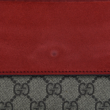 Gucci GG Supreme Monogram Mini Dionysus Shoulder Bag Hibiscus Red 7 of 10