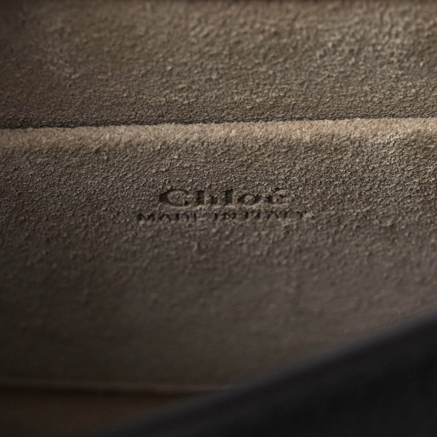 Chloe Calfskin Suede Small Nile Bracelet Bag Black 8 of 11