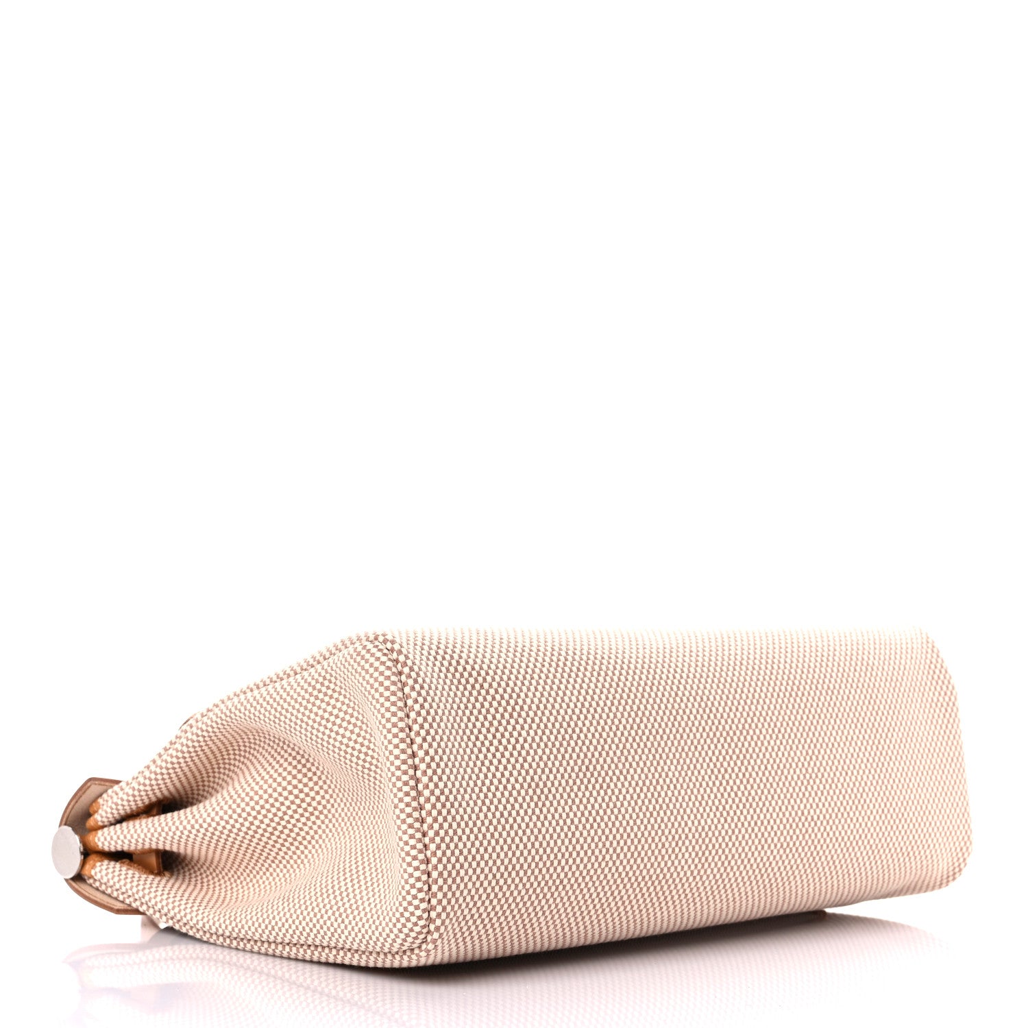 Hermes Vache Hunter Criss Viking Herbag Zip Retourne 31 PM Ecru Beige Naturel 5 of 11
