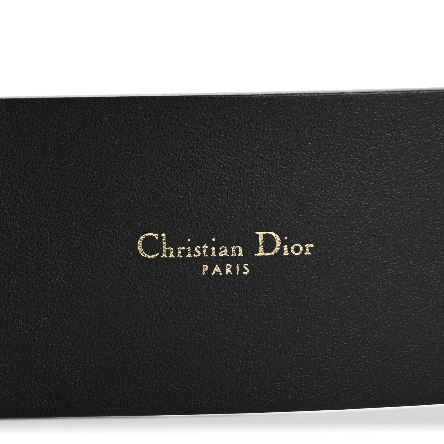 Christian Dior Calfskin Diorquake Belt 75 30 Black 5 of 7