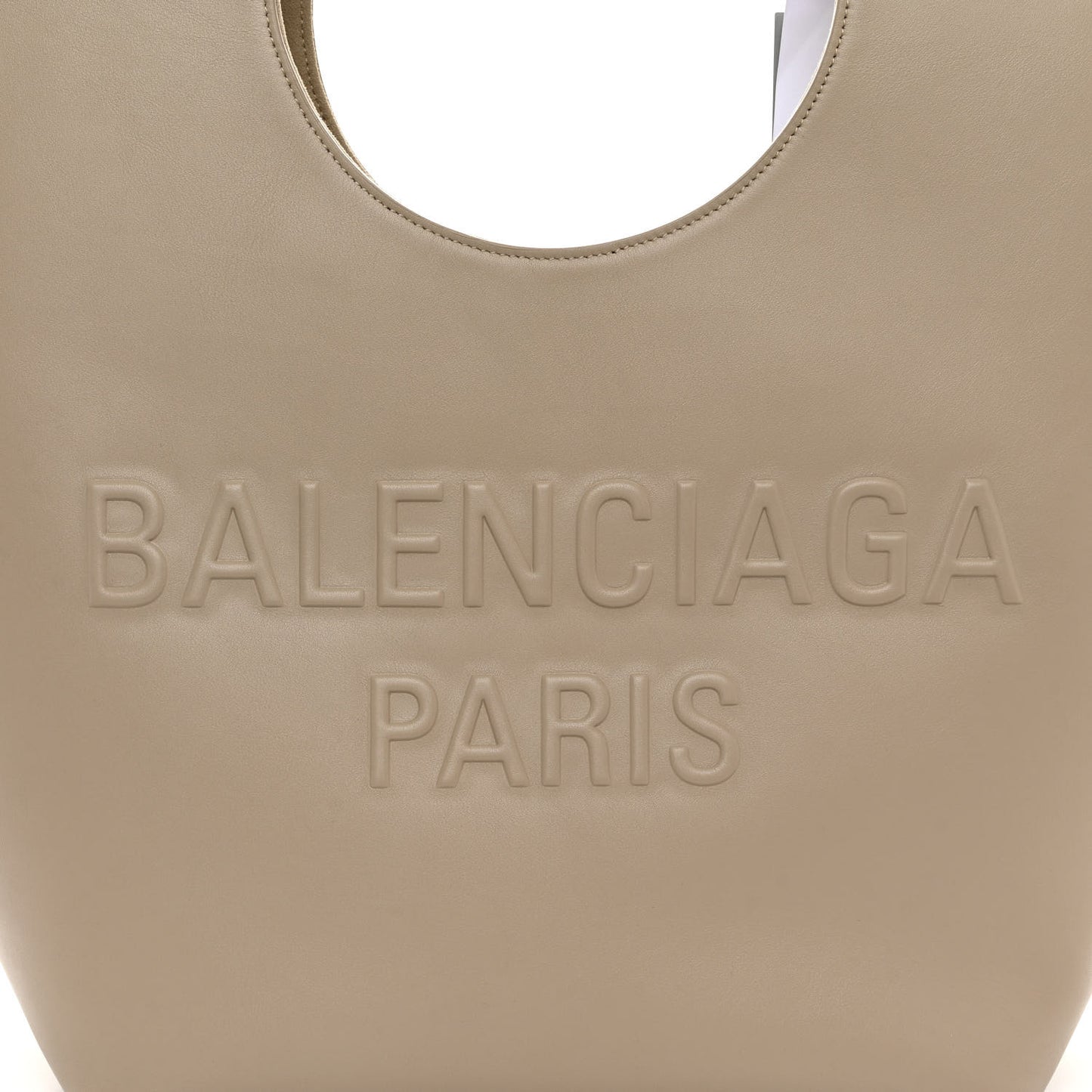 Smooth Calfskin Mary Kate Tote Taupe