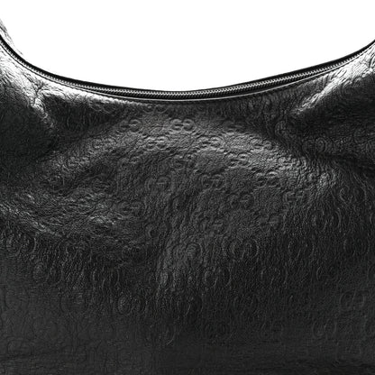 Gucci Guccissima Monogram Hobo Black 8 of 12