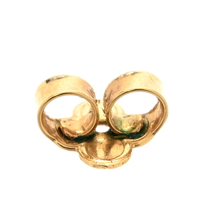 Louis Vuitton Brass Blooming Earrings Gold 5 of 6