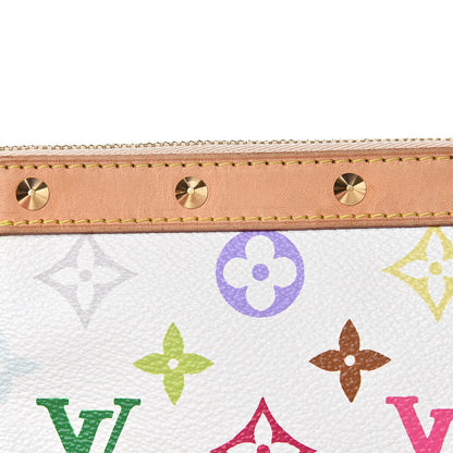 Louis Vuitton Monogram Multicolor Pochette Accessories White 11 of 11