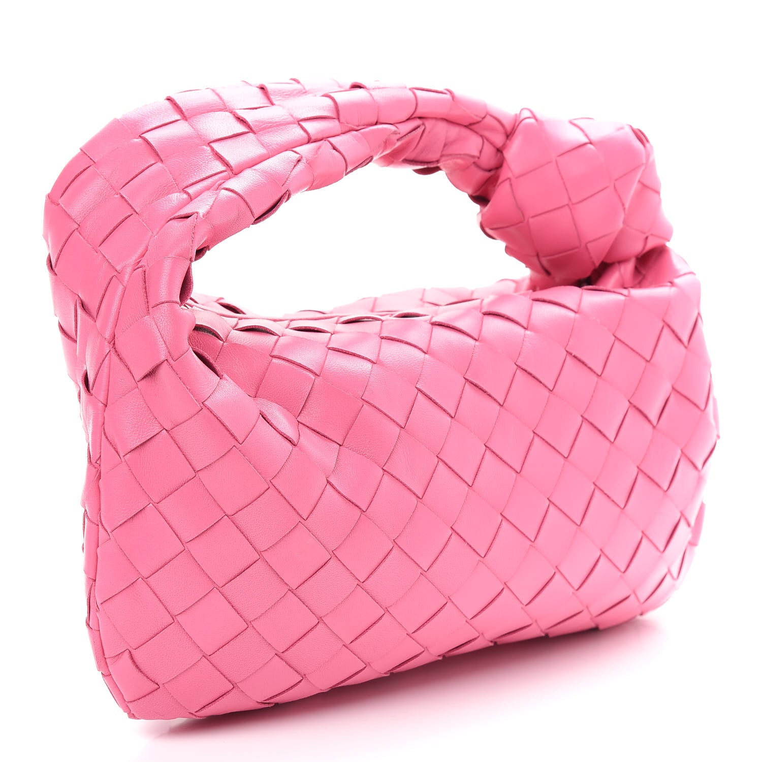 Bottega Veneta Nappa Intrecciato Mini Jodie Pink 3 of 9