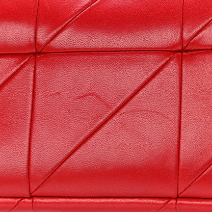 Saint Laurent Lambskin Patchwork Monogram Small Jamie Red 11 of 13