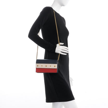 Gucci Calfskin Tiger Studded Mini Bag 2 of 7