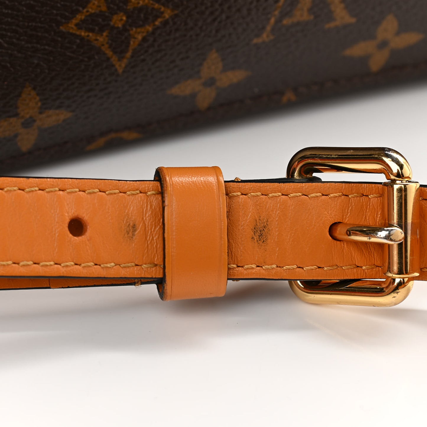 Monogram Braided Pochette Metis Coquelicot
