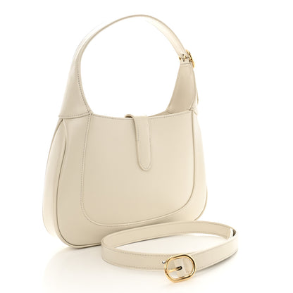 Gucci Boarded Dyana Lux Calfskin Small Jackie 1961 Hobo Mystic White 3 of 13