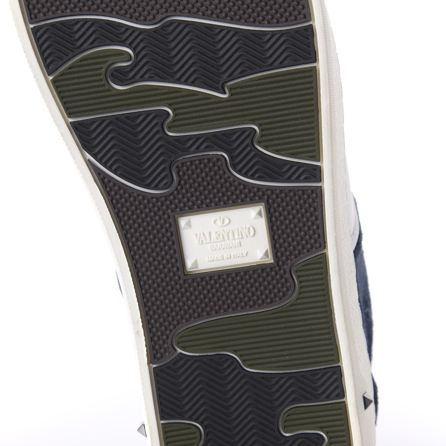 Valentino Garavani Suede Womens Flycrew Sneakers 40 Navy 6 of 8