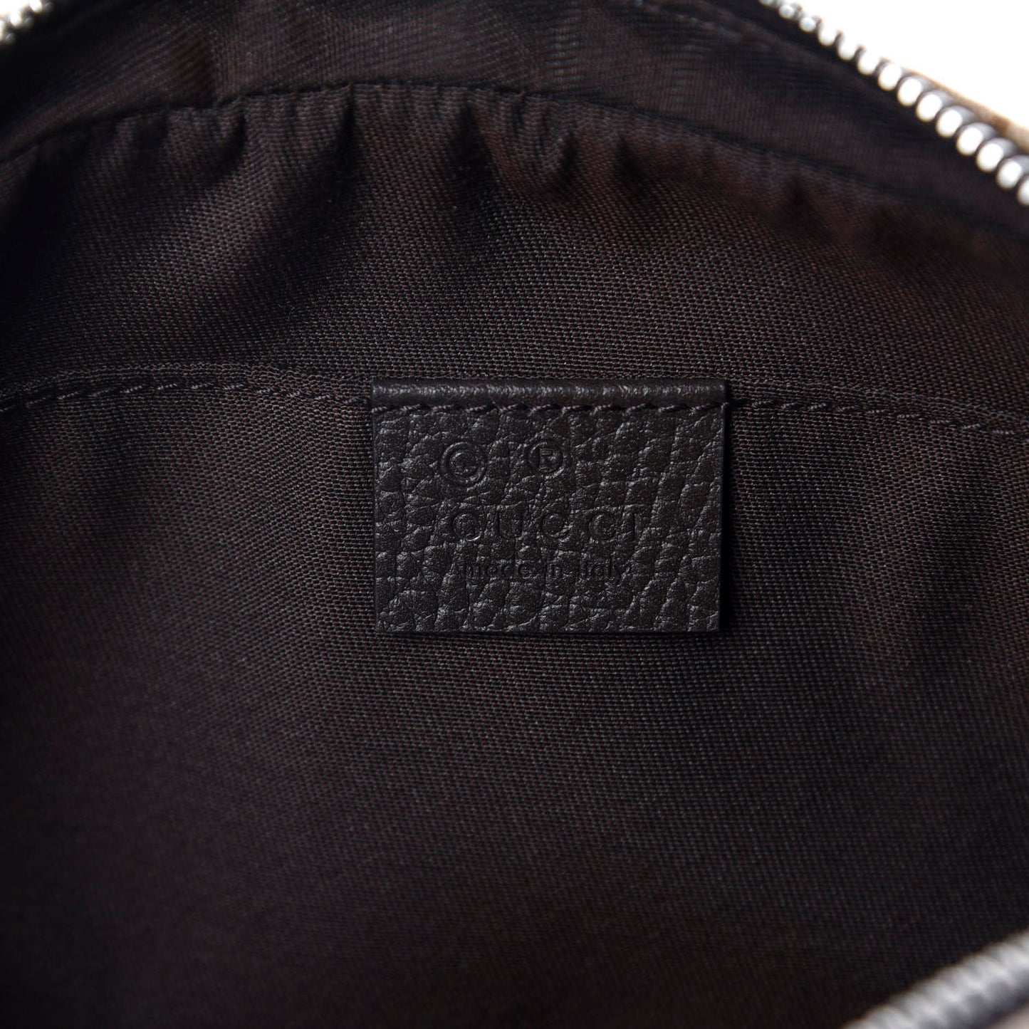 Monogram Belt Bag Dark Brown