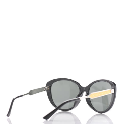 Gucci Acetate Cat Eye Interlocking Sunglasses GG3839 Black 4 of 7