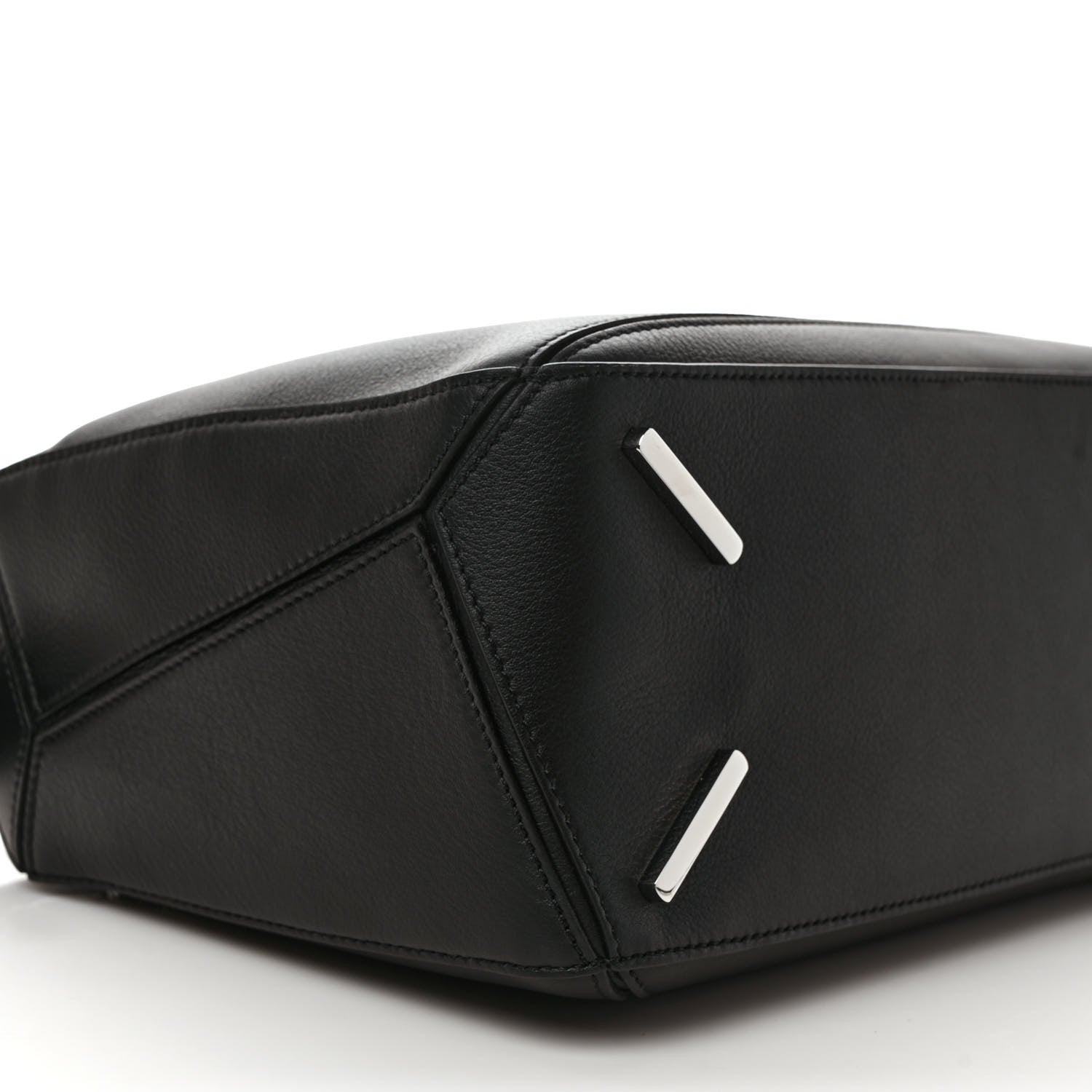Loewe Calfskin Medium Puzzle Bag Black 7 of 8