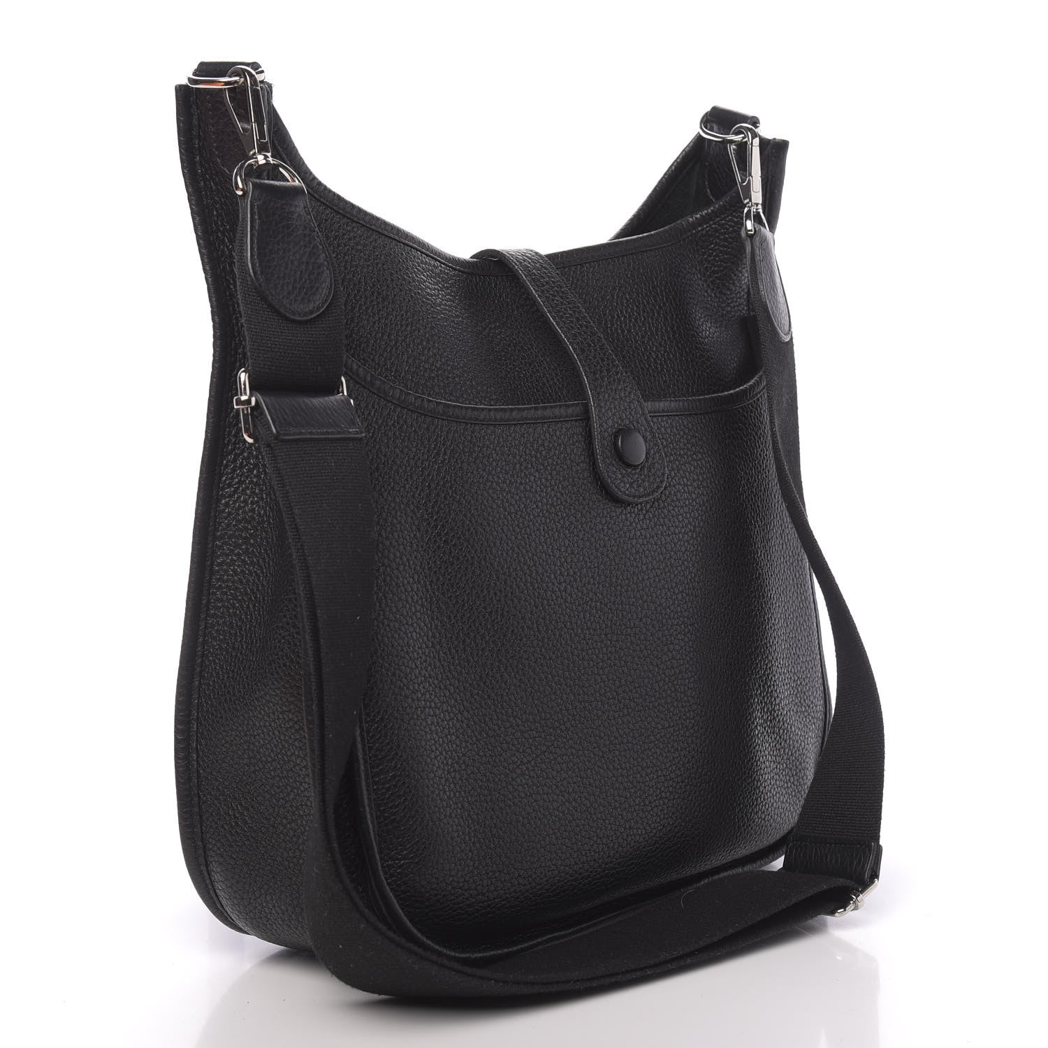 Hermes Taurillon Clemence Evelyne III GM Black 3 of 13