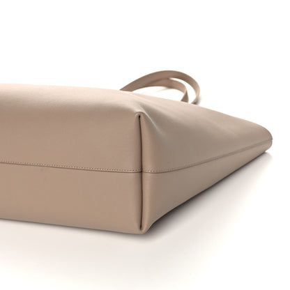 Saint Laurent Calfskin Large Shopping Tote Dark Beige 14 of 18